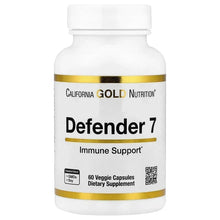 California Gold Nutrition, Defender 7, with A, C, D3, B6, Zinc, Selenium & Beta-Glucan