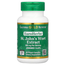 CaliforniaGoldNutrition_EuroHerbs_St.John_sWortExtract_EuromedQuality_300mg_60VeggieCapsules - USA Mega Market