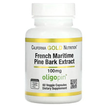 CaliforniaGoldNutrition_FrenchMaritimePineBarkExtract_Oligopin_100mg_60VeggieCapsules - USA Mega Market