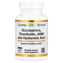 California Gold Nutrition, Glucosamine, Chondroitin, MSM plus Hyaluronic Acid