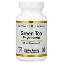 California Gold Nutrition, Green Tea Phytosome, 150 mg, 60 Veggie Capsules