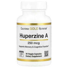California Gold Nutrition, Huperzine A, 250 mcg , 90 Veggie Capsules