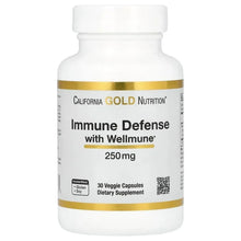 CaliforniaGoldNutrition_ImmuneDefensewithWellmune_Beta-Glucan_250mg_30VeggieCapsules - USA Mega Market