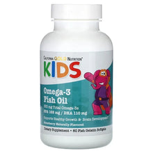 CaliforniaGoldNutrition_Kid_sOmega-3FishOil_NaturalStrawberry_60FishGelatinSoftgels - USA Mega Market