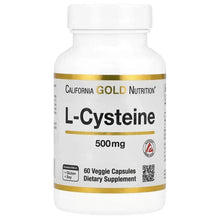 CaliforniaGoldNutrition_L-Cysteine_AjiPure_500mg_60VeggieCapsules - USA Mega Market