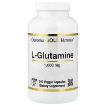 California Gold Nutrition, L-Glutamine, 1,000 mg, 240 Veggie Capsules