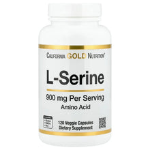 CaliforniaGoldNutrition_L-Serine_900mg_120VeggieCapsules - USA Mega Market