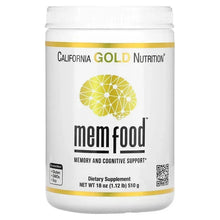 California Gold Nutrition, MEM Food, Memory and Cognitive Support, 1.12 lb (18 oz) 510 g