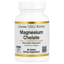 CaliforniaGoldNutrition_MagnesiumChelatewithCalcium_90Tablets - USA Mega Market