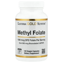 CaliforniaGoldNutrition_MethylFolateandVitaminC_120VeggieCapsules - USA Mega Market