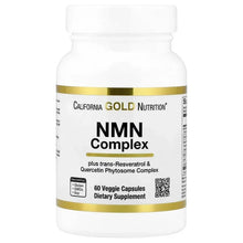 CaliforniaGoldNutrition_NMNComplexwithtrans-Resveratrol_QuercetinPhytosomeComplex_Apigenin_andLuteolin_60VeggieCapsules - USA Mega Market