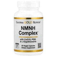 CaliforniaGoldNutrition_NMNHComplex_withCoQ10_PQQ_L-Ergothioneine_60VeggieCapsules - USA Mega Market