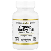 CaliforniaGoldNutrition_OrganicTurkeyTailMushroom_60VeggieCapsules_0.5gperCapsule - USA Mega Market