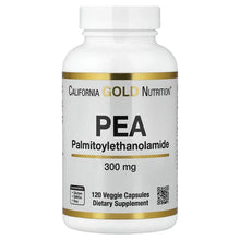 CaliforniaGoldNutrition_PEA_Palmitoylethanolamide_120VeggieCapsules_300mgperCapsule - USA Mega Market