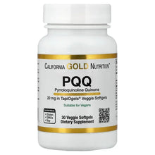 CaliforniaGoldNutrition_PQQ_20mg_30VeggieSoftgels - USA Mega Market