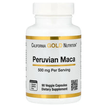 California Gold Nutrition, Peruvian Maca, 500 mg