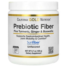 CaliforniaGoldNutrition_PrebioticFiberPlusTurmericExtract_OrganicGingerExtractandBoswelliaExtract_6.7oz_189g - USA Mega Market