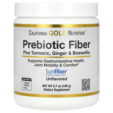 CaliforniaGoldNutrition_PrebioticFiberPlusTurmericExtract_OrganicGingerExtractandBoswelliaExtract_6.7oz_189g - Brands For Less USA