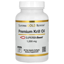 CaliforniaGoldNutrition_PremiumKrillOilwithSUPERBABoost_1_000mg_60FishGelatinSoftgels - USA Mega Market
