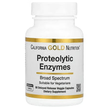 California Gold Nutrition, Proteolytic Enzymes with Fruit Derived Enzyme Blend, Rutin, Pancreatin Alternative Blend and Serratiopeptidase, 90 Delayed Release Veggie Capsules