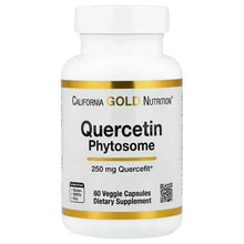 California Gold Nutrition, Quercetin Phytosome Quercefit®, 250 mg, 60 Veggie Capsules