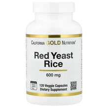 CaliforniaGoldNutrition_RedYeastRice_600mg_120VeggieCapsules - USA Mega Market