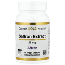 CaliforniaGoldNutrition_SaffronExtractwithAffron_28mg_60VeggieCapsules - USA Mega Market