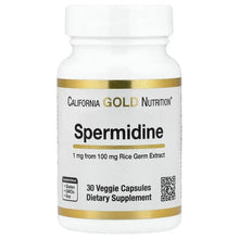 California Gold Nutrition, Spermidine, Rice Germ Extract, 1 mg