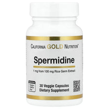 CaliforniaGoldNutrition_Spermidine_RiceGermExtract_1mg_30VeggieCapsules - USA Mega Market