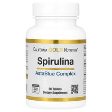 CaliforniaGoldNutrition_Spirulina_OrganicAstaBlueComplexBlend_60Tablets - USA Mega Market