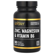 CaliforniaGoldNutrition_Sport_Zinc_Magnesium_VitaminB6_90VeggieCapsules - USA Mega Market