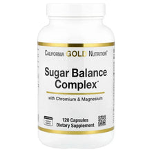 CaliforniaGoldNutrition_SugarBalanceComplexwithChromium_GymnemaSylvestre_GingkoBilobaandMilkThistle_120Capsules - Brands For Less USA