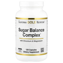 CaliforniaGoldNutrition_SugarBalanceComplexwithChromium_GymnemaSylvestre_GingkoBilobaandMilkThistle_120Capsules - USA Mega Market