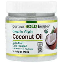 CaliforniaGoldNutrition_Superfoods_ColdPressedOrganicVirginCoconutOil_16floz_473ml - USA Mega Market