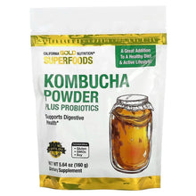 CaliforniaGoldNutrition_Superfoods_KombuchaPowderwithKombucha_BrewedAppleCiderVinegarandSolubleTapiocaFiberPlusProbiotics_5.64oz_160g - USA Mega Market