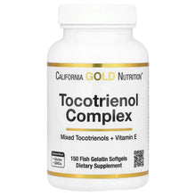 CaliforniaGoldNutrition_TocotrienolComplexwithVitaminE_150FishGelatinSoftgels - USA Mega Market