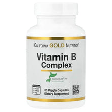 CaliforniaGoldNutrition_VitaminBComplexwithFolate_Biotin_PantothenicAcid_andVitaminB6_60VeggieCapsules - USA Mega Market