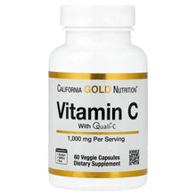 CaliforniaGoldNutrition_VitaminC_Quali_-C_1_000mg_60VeggieCapsules - USA Mega Market