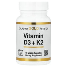 California Gold Nutrition, Vitamin D3 + K2