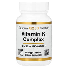 CaliforniaGoldNutrition_VitaminKComplex_60VeggieCapsules - USA Mega Market