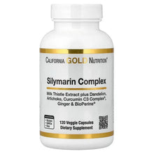 California_Gold_Nutrition_Silymarin_Complex_Milk_Thistle_Extract_Plus_Dandelion_Artichoke_Curcumin_C3_Complex_Ginger_and_BioPerine_120_Veggie_Capsules - USA Mega Market