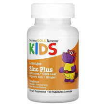 California_Gold_Nutrition_Zinc_Plus_Lozenge_For_Children_Natural_Tangerine_90_Lozenges - USA Mega Market