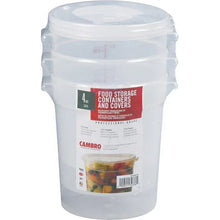 CambroRound4QuartFoodStorageContainerwithLid_3-count - Brands For Less USA