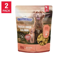Canature NutriBites Freeze Dried Salmon, Dog and Cat Treat 18oz, 2-pack