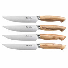 CangshanOlivSeriesSwedishSteel4-pieceSteakKnifeSet1 - USA Mega Market