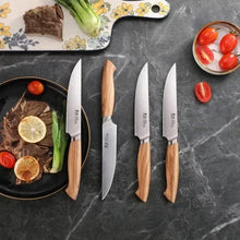 CangshanOlivSeriesSwedishSteel4-pieceSteakKnifeSet2 - USA Mega Market