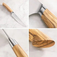 CangshanOlivSeriesSwedishSteel4-pieceSteakKnifeSet4 - USA Mega Market