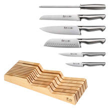 Cangshan Sanford Series 7-piece German Steel In-Drawer Knife Set