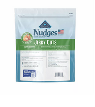 Golosinas para perros Blue Buffalo Nudges Natural Jerky Cut, sabor a pollo, 40 oz.