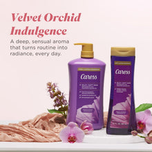 CaressBlackOrchid_PatchouliOilBodyWashWithPump_MoisturizingBodyWashwithHyaluronicAcid_VitaminB3_30oz1 - USA Mega Market